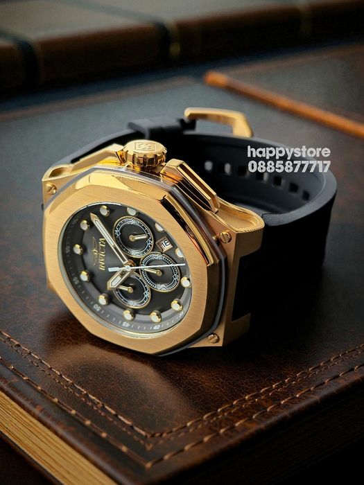 INVICTA Akula Gold 50 mm, Инвикта нов ръчен часовник