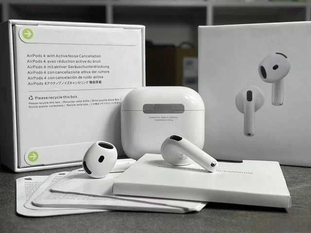 Airpods 4 ANC с улучшенным микрофоном