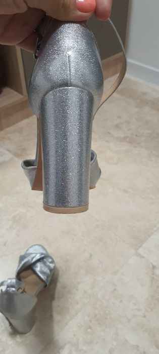 Sandale arginti DeeZee