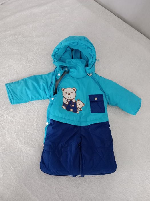 Детская куртка зимняя трансформер