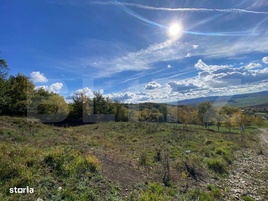 Teren 10 ari, Valea Budacului – priveliste superba, zona de cabane