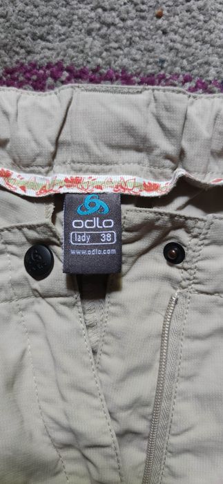 Pantaloni trekking munte drumeție Odlo quick dry stare fb mar. S M