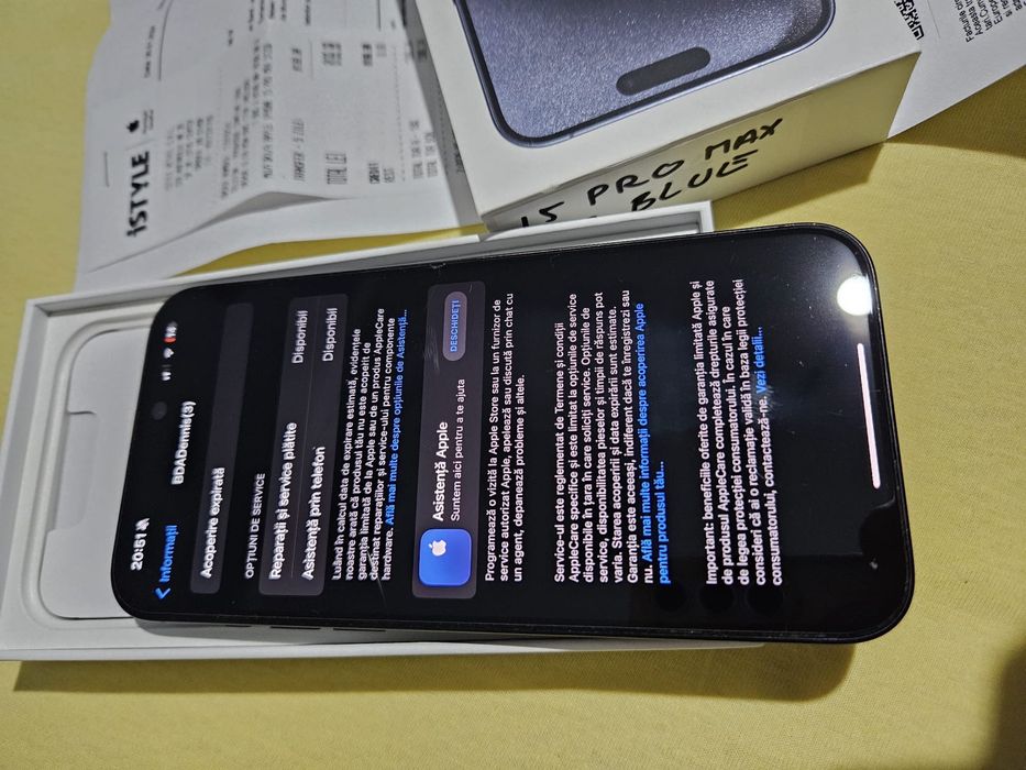 Iphone 15 pro max 512