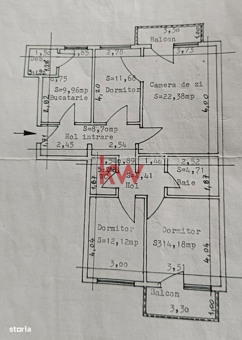 Apartamente 4 camere Cug, 2 bai, 2 balcoane, la strada principala!