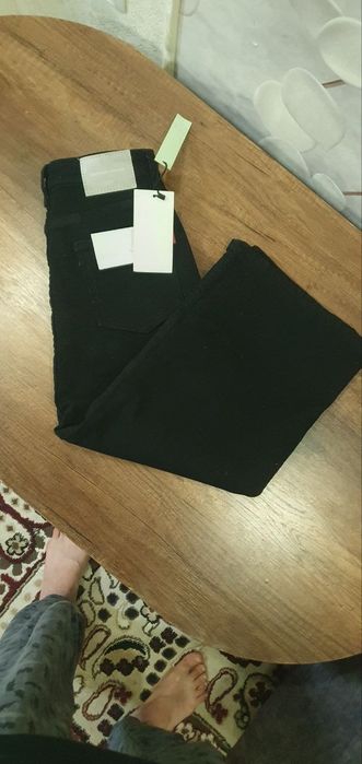 Юбка черная джинсовая