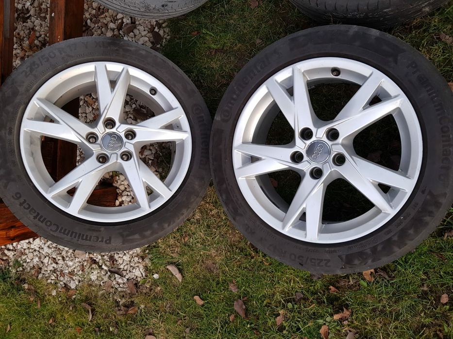 Roti Audi Jante 5x112 cu cauciucuri 225 50 17