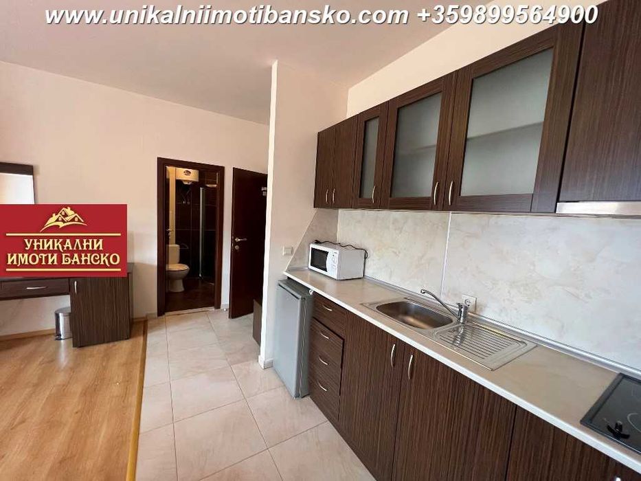 С гледка към планината! Едностаен апартамент за продажба в град Банско