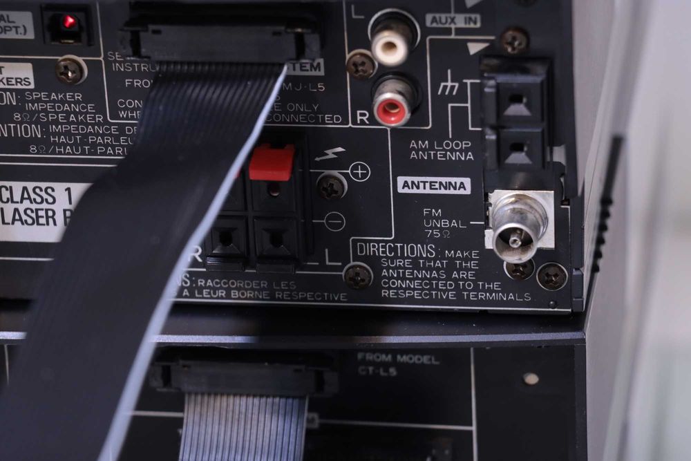 Linie Audio Pioneer XC-L5 – CD, MD,Deck, Telecomandă.