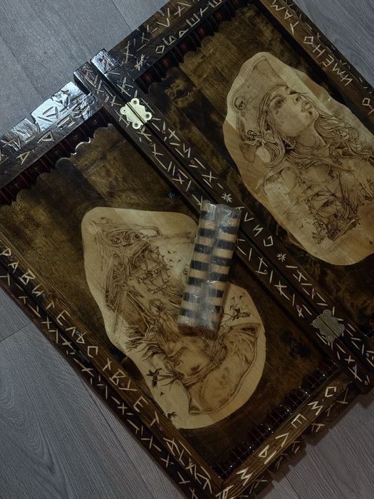 Нарды ручной работы