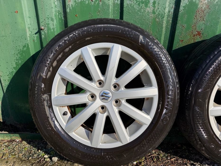 Suzuki SX4 / Fiat Sedici оригинални джанти с летни гуми 205 60 16