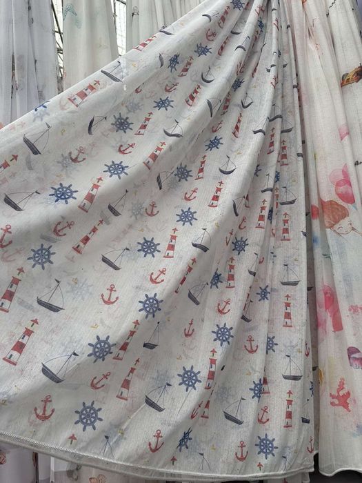 Нови модели платове тънки пердета за детска стая