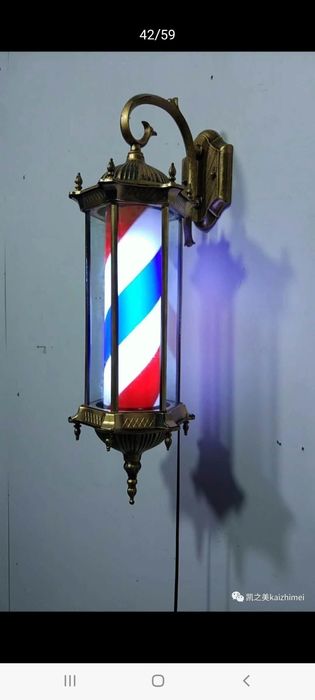 Барбер пул, Barber pule значок барбершоп