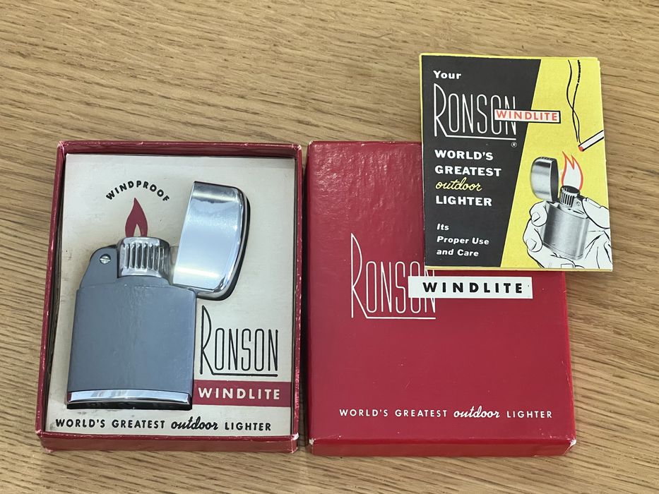 Ronson 1950 - pat. 173552 zippo