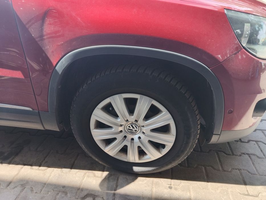 Jante tabla 16 + Cauciucuri iarna 215 65 R16 + Capace VW