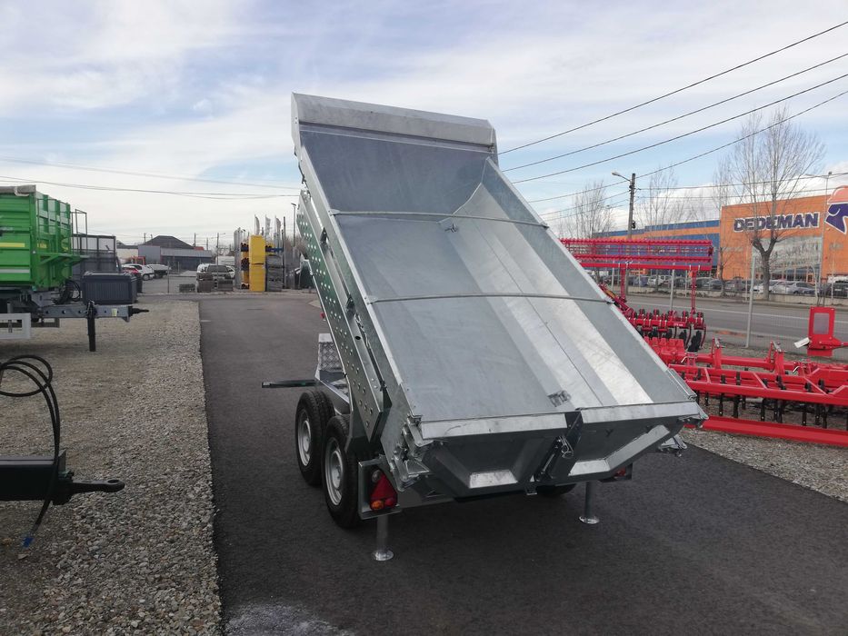 Dumper basculabil dublu ax 3500kg, NOUA carte RAR, asig si nr GRATUIT