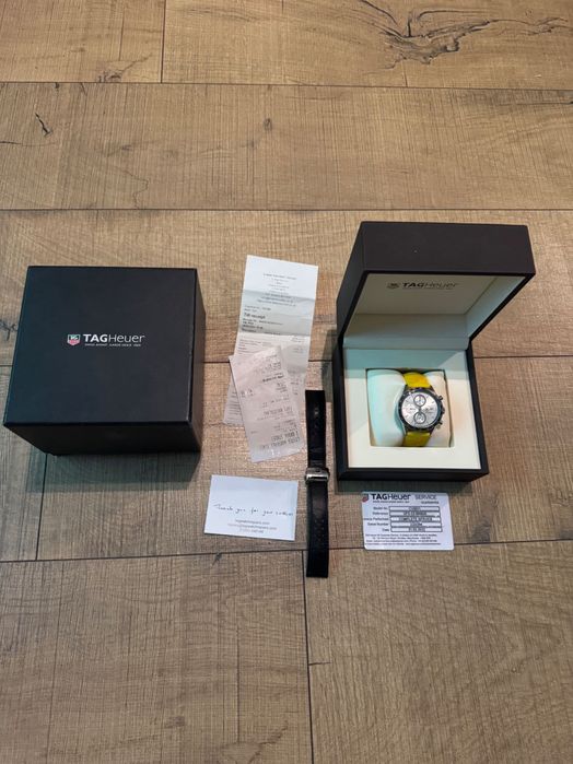 Tag Heuer Carrera Chronograph cal.16 41mm СИВ Профилактиран