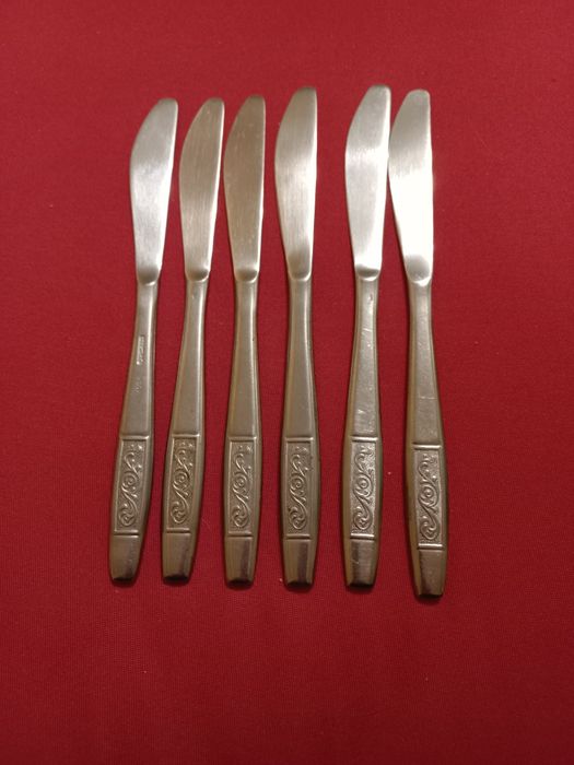 Руски вилици, лъжици, ножове, ретро