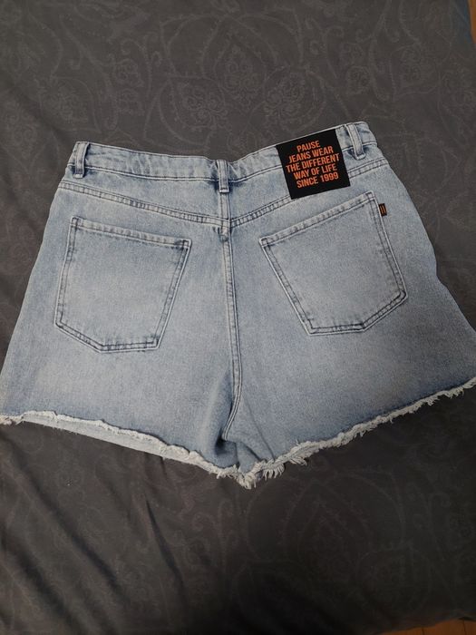 Pause Jeans къси дънкови панталонки