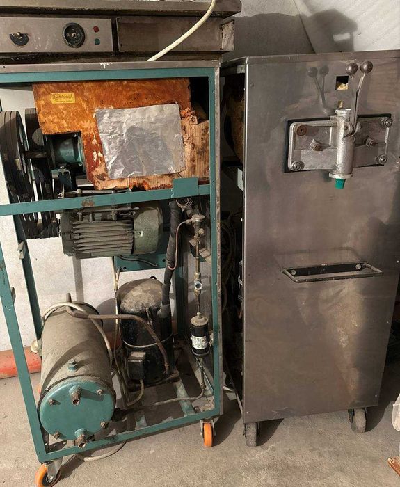 фрезер немецкий для мороженного воздушный и водяной, 380 в