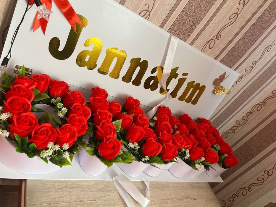 Sovunli iforli gullar zakazga yasaladi