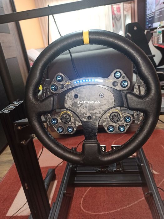 MOZA R12 + RSv2 волан + VGS волан + екстеншъни род ГАРАНЦИЯ
