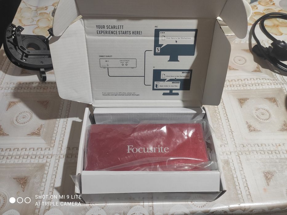 Звуковая карта focusrite scarlet 2i2 3gen