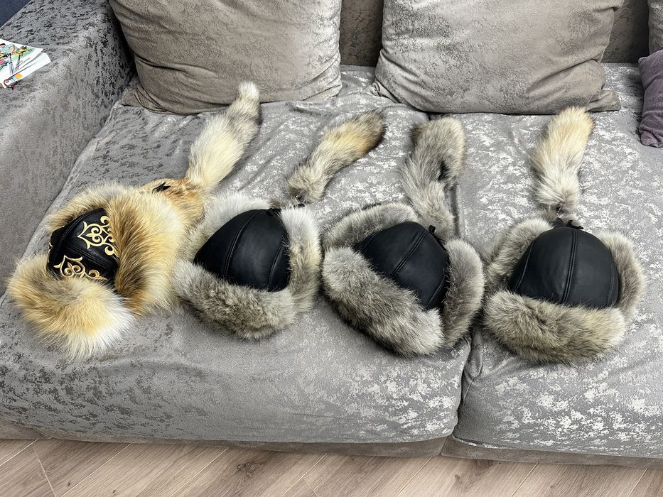 Шапка малахай борик тулки