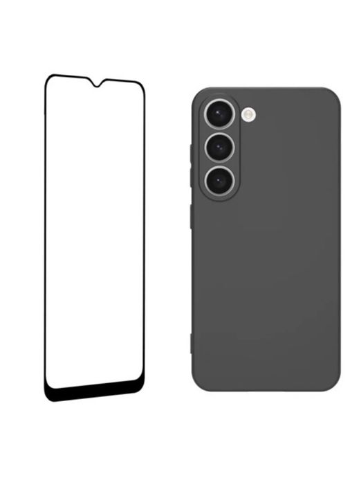 Husa TPU Slim + Folie Sticla Safe Samsung A05s/A15/A25/A55/A36/A56/A26