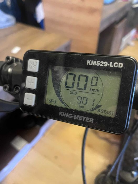 Bicicletă electrică Omega Liohult 29", sub 100 km, garanție până în august 2027