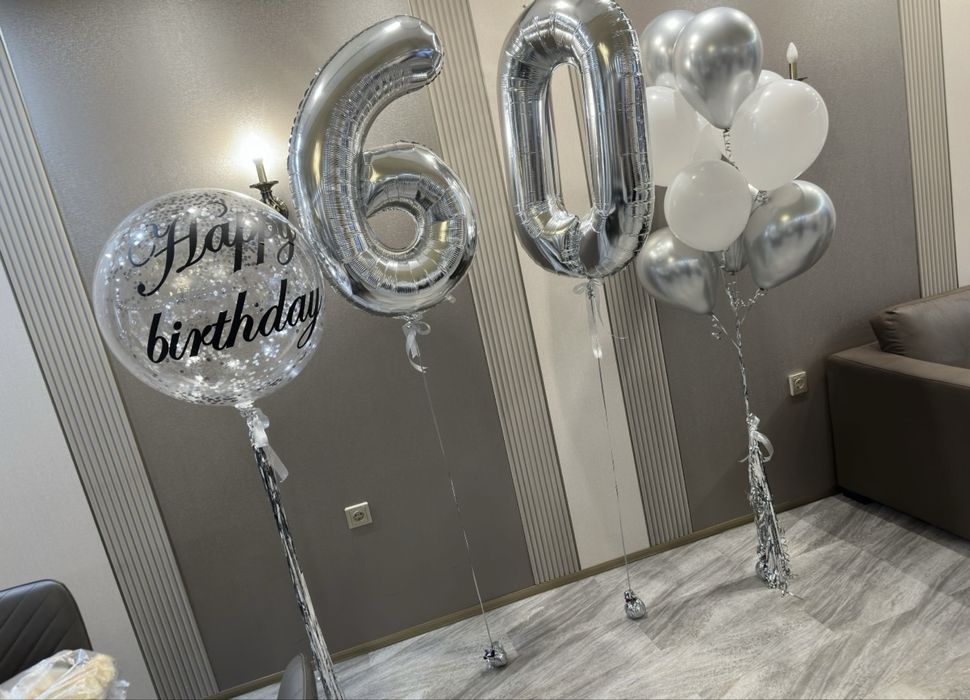 Арзан бағада гелий шарлар