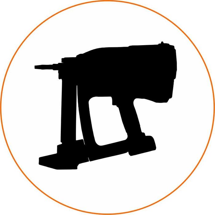 Крепёж-клипса для монтажного пистолета D16 (100 штук)