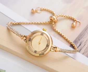 Стилен и много нежен дамски часовник НОВ
