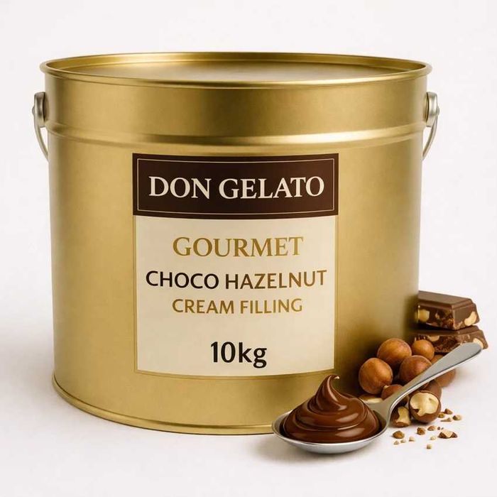 Гурме крем пълнеж шоко лешник Don Gelato | 1 кг / 3 кг / 10 кг