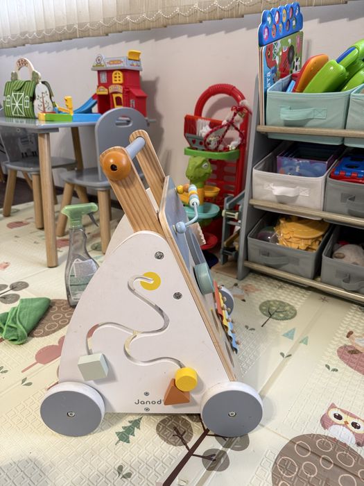 Дървена проходилна Janod - Sweet  Cocoon