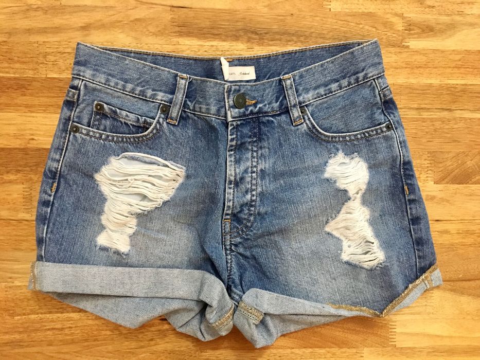 Pantaloni scurti jeans