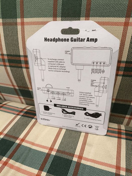 Китарен усилвател за слушалки