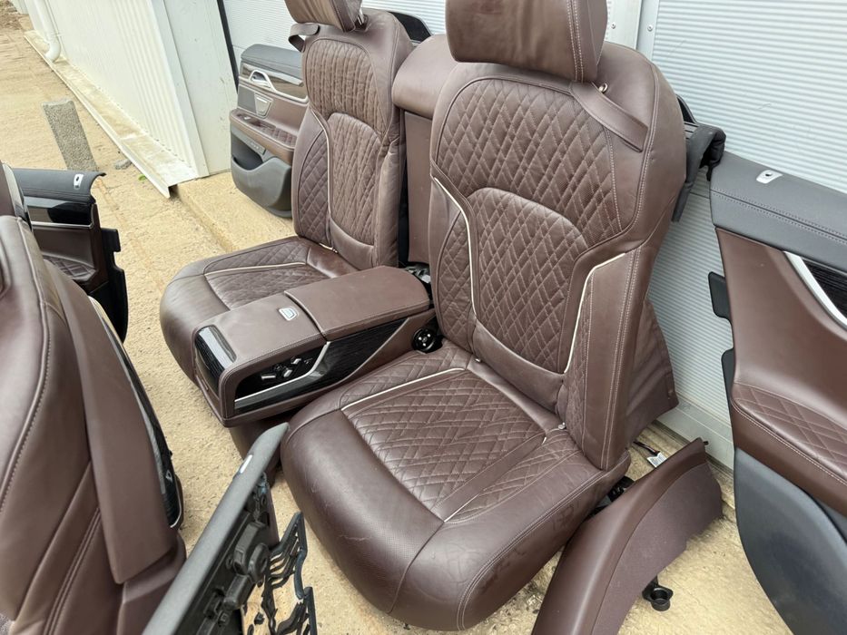 Interior complet full electric Bmw 7 Series G11 G12 bancheta reglabila