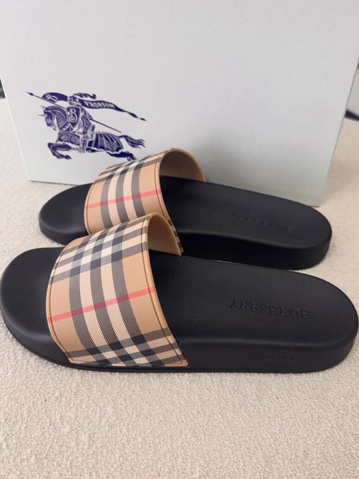 Burberry slippers мъжки чехли джапанки