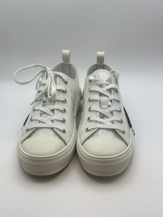Dior B23 Low Top White Sneakers