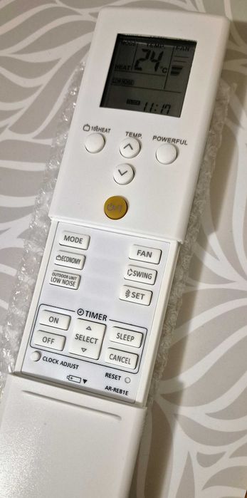 Ново дистанционно за климатик Fujitsu / General (Модел AR-REB1E)