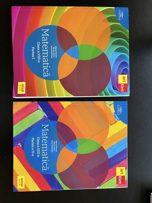 culegeri matematica Art clasa 8 p1+p2