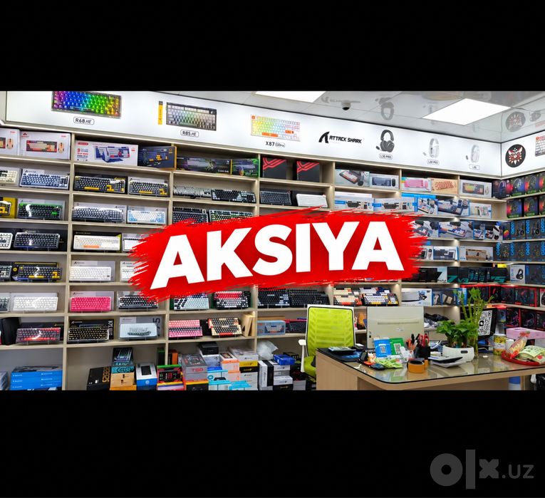 Акция! Достовка есть Клавиатура мышка! Klaviatura mishka simli simsiz