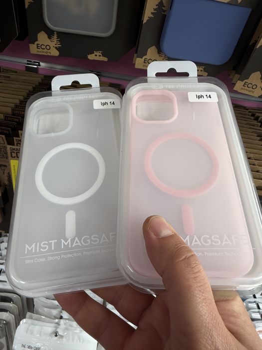 iPhone 13/14,iPhone 15/ 15 Pro,iPhone 14 Pro матиран MAGSAFE кейс