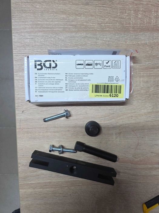 Extractor fulie arbore cotit pentru Ford 2 Ecoblue TDCi, BGS 70924