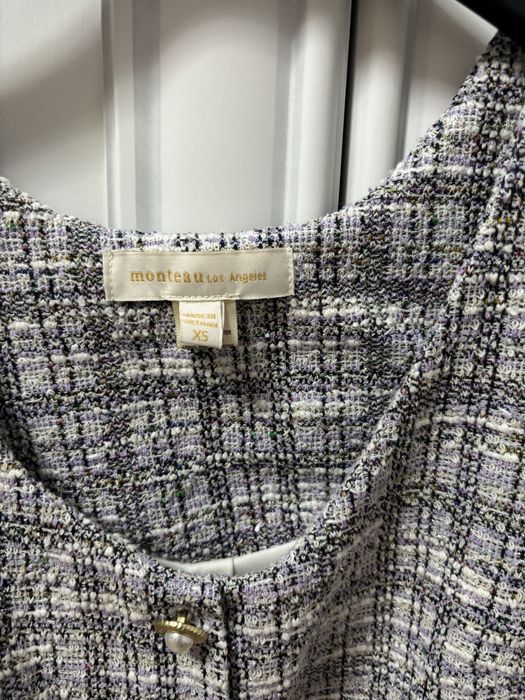 Rochie  Sarafan fete gri cu negru si mov argintiu