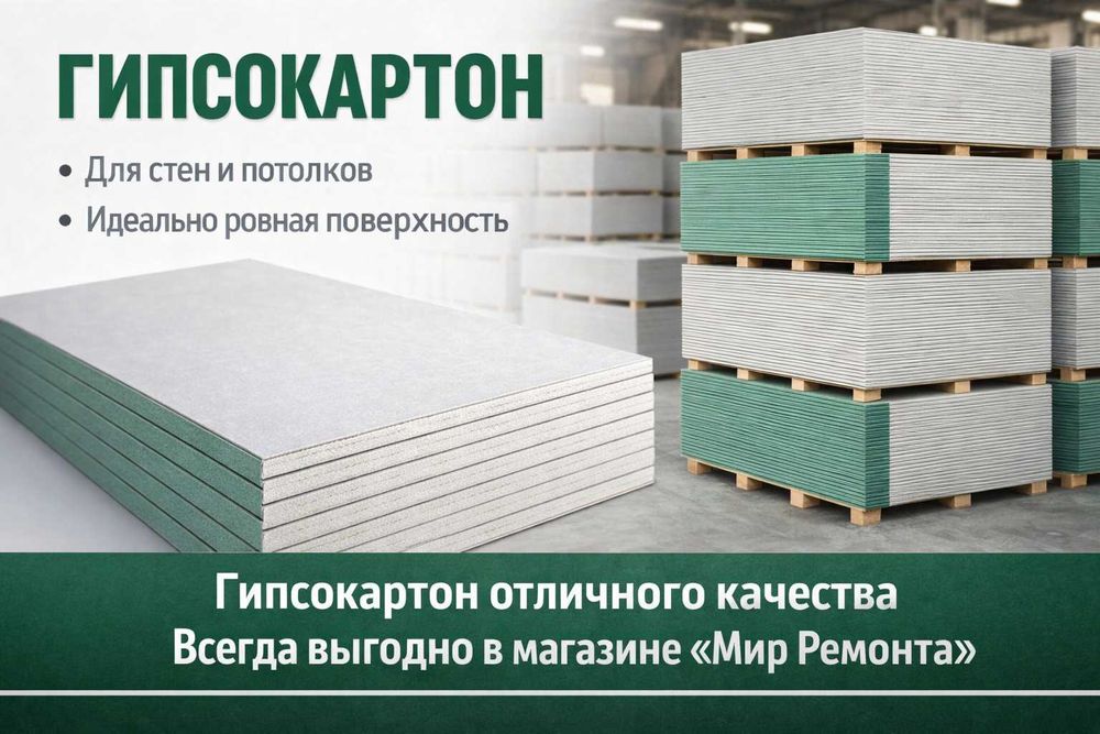 Гипсокортон стеновой, потолочный