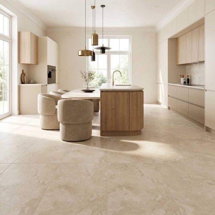 Gresie rectificata Ducato Beige F P 600X1200X8 R Sumat 1L