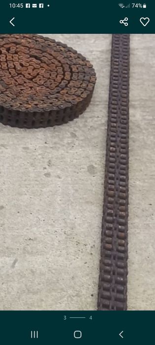 lant troliu 16b / lant dublu foreză