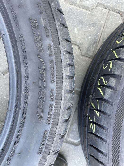 2X 225/50R17 MICHELIN Primacy 3