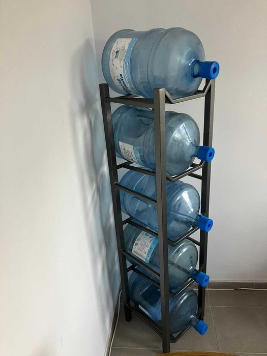 Raft depozitare bidoane apa